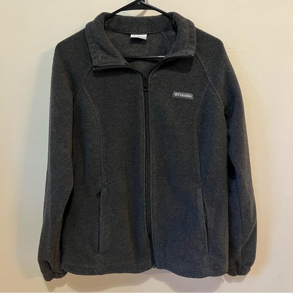 Columbia Gray Fleece Jacket